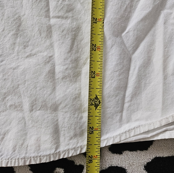 Uniqlo White Men's Button-Down Dress Shirt Size Small No flaws Slim - Picture 6 of 6